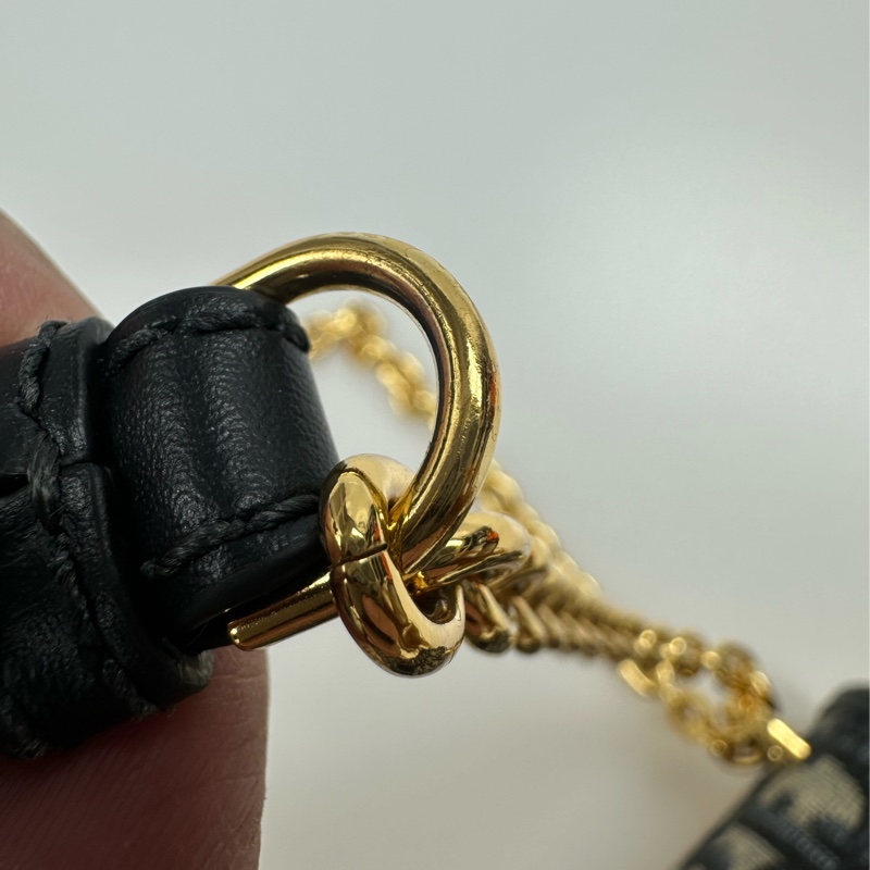 DIOR Montaigne 30 Small Size 晶片款 2024年 單肩斜肩包-16