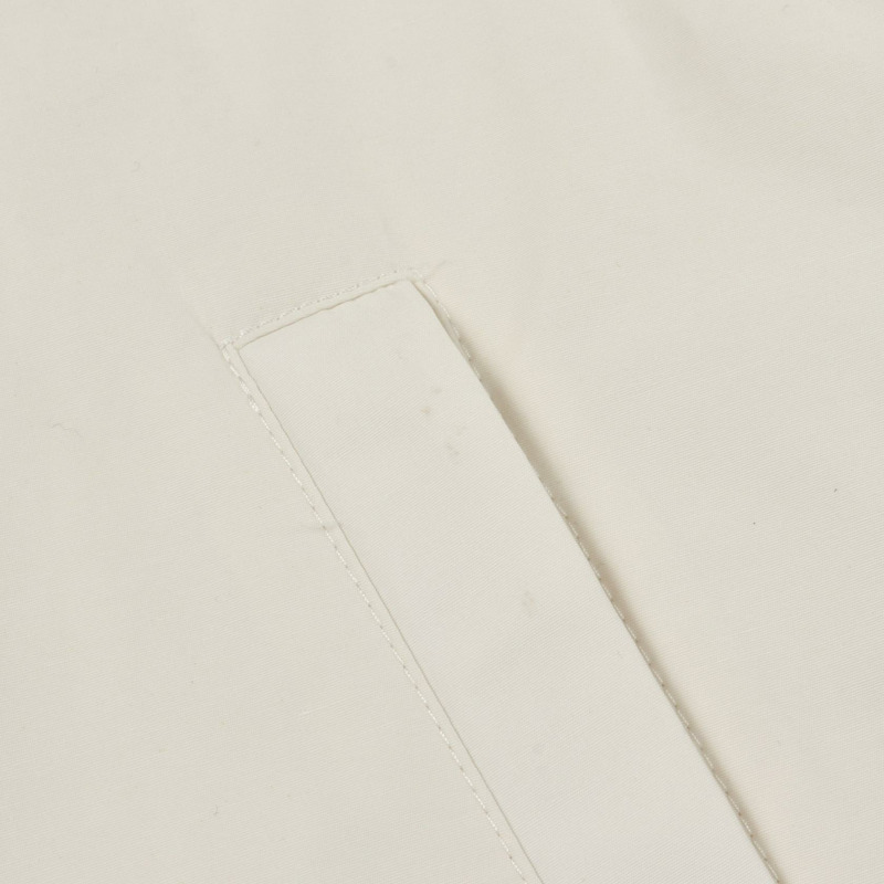 MONCLER CLISSON 帶帽女用短袖夾克，聚酯纖維，白色，2號，二手-6