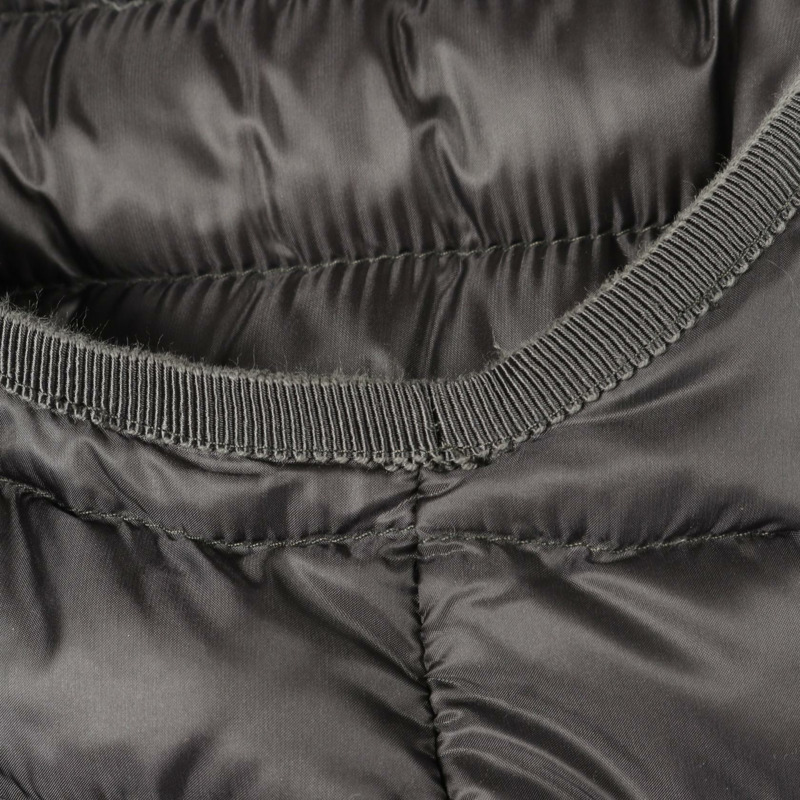 MONCLER MAR 羽絨背心 尼龍 灰色 1 碼 二手 女款-5