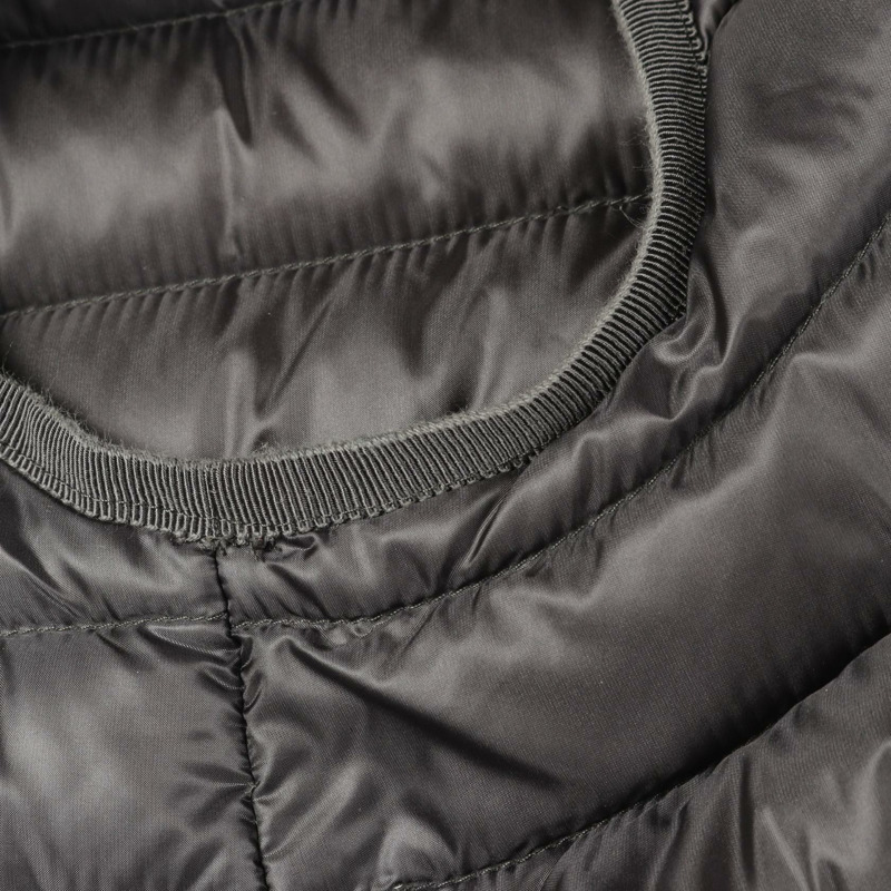 MONCLER MAR 羽絨背心 尼龍 灰色 1 碼 二手 女款-6