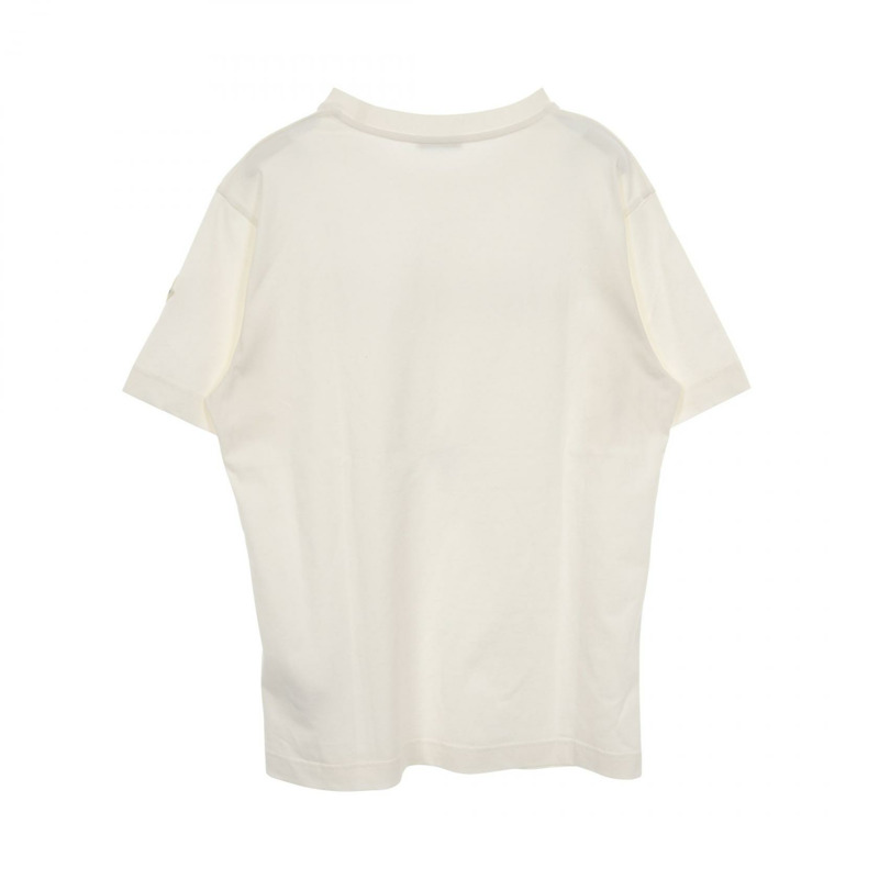 MONCLER Logo 短袖T卹 純棉 白色 #S 二手 女款-1