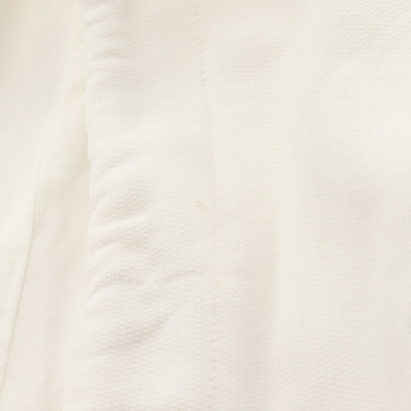 MONCLER Logo連帽衫 8G00026 純棉 白色 #M 二手 女款-5