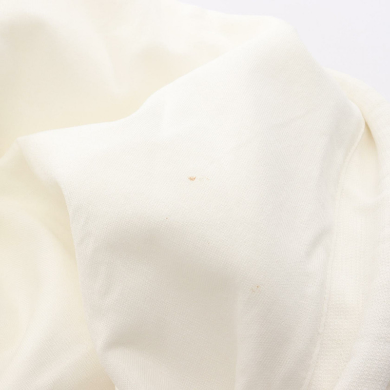 MONCLER Logo連帽衫 8G00026 純棉 白色 #M 二手 女款-6