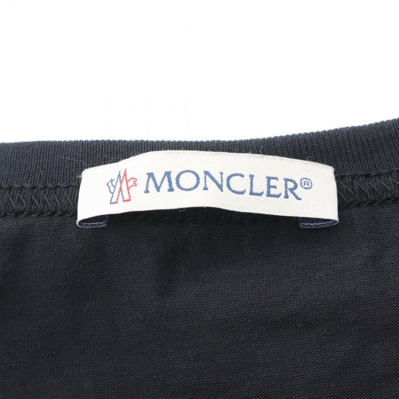 MONCLER 短袖T卹，純棉，黑色，XS碼，二手女款-2