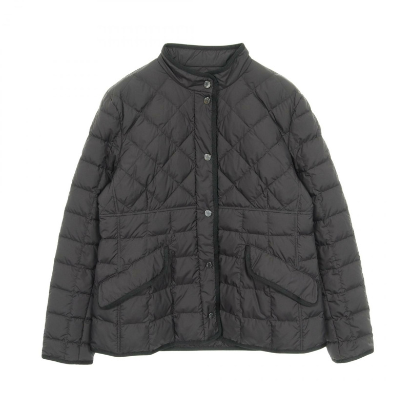 MONCLER COURLIS 絎縫羽絨外套 聚酯纖維 黑色 #4 二手 女款-0
