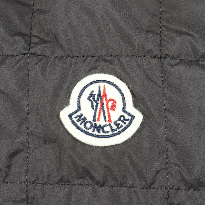 MONCLER COURLIS 絎縫羽絨外套 聚酯纖維 黑色 #4 二手 女款-5