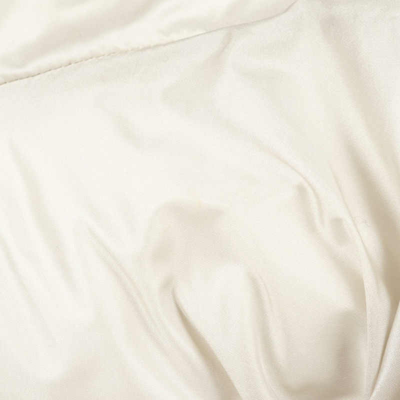 MONCLER AVOCETTE 羽絨服，帶帽拉鍊，尼龍材質，白色，3 碼，二手女款-8