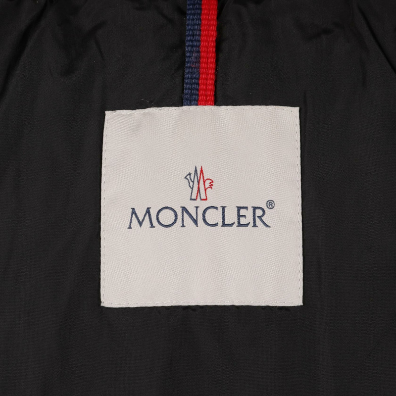MONCLER TETRAS 帶帽羽絨衣 4580185 尼龍黑色 4 碼 二手 女款-2