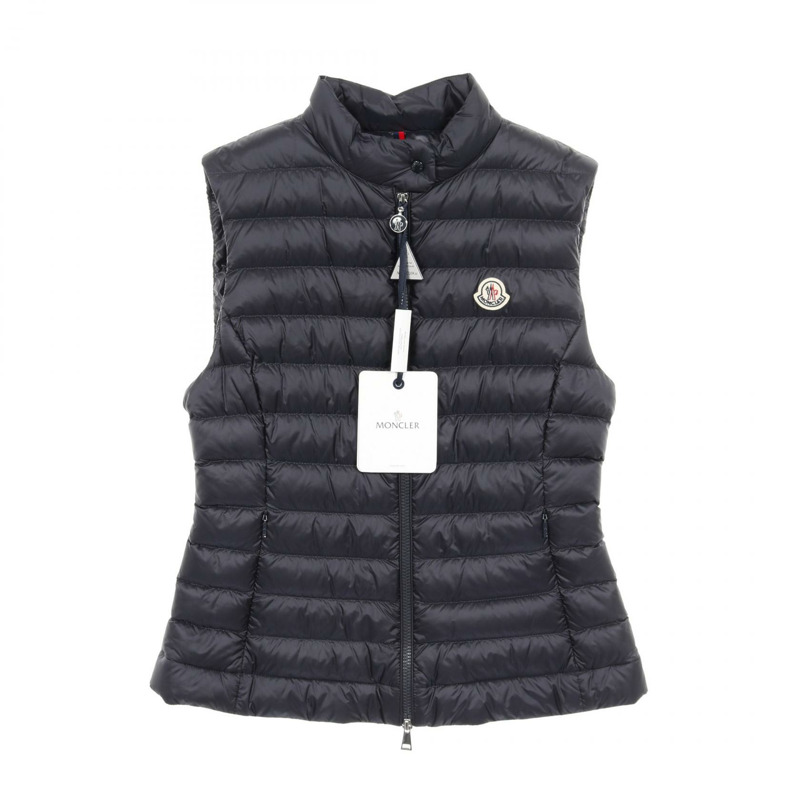 MONCLER IGENS 羽絨背心 1A00091597YF7781 尼龍海軍藍 #1 新款 女款-0