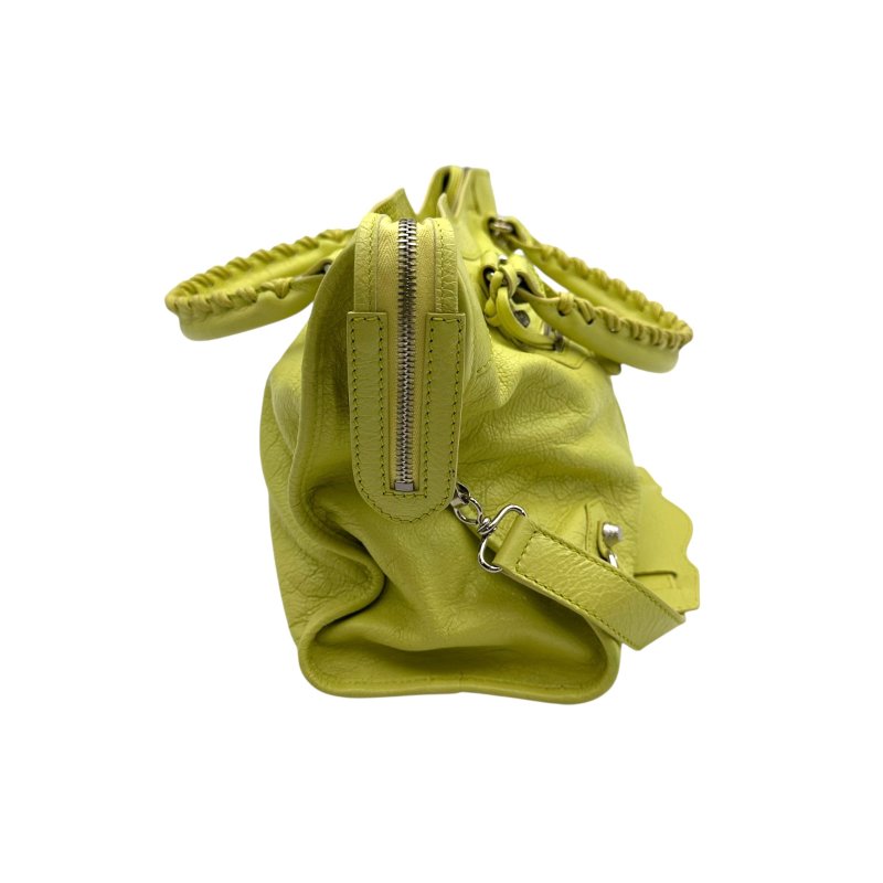 【美收精品】BALENCIAGA 黃色手提包 B-970【隔月月中將轉賣至日本 上架期限30天】-2