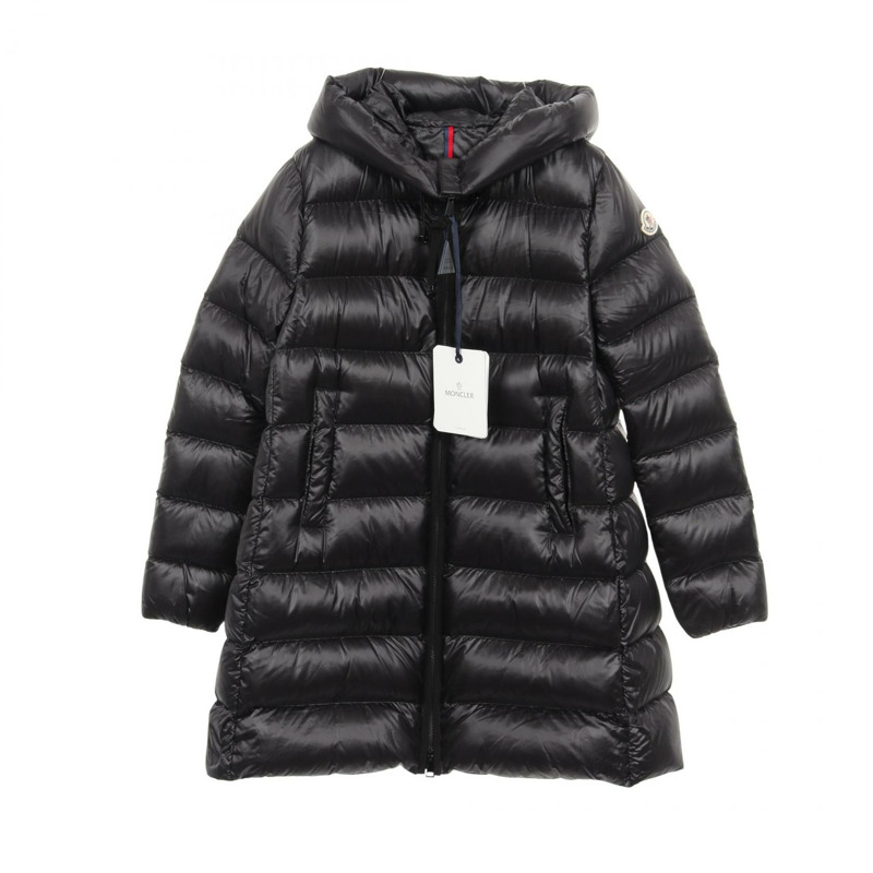 MONCLER SUYENNE 附帽羽絨外套 1C00012597YG9991 尼龍 黑色 #1 新款 女款-0