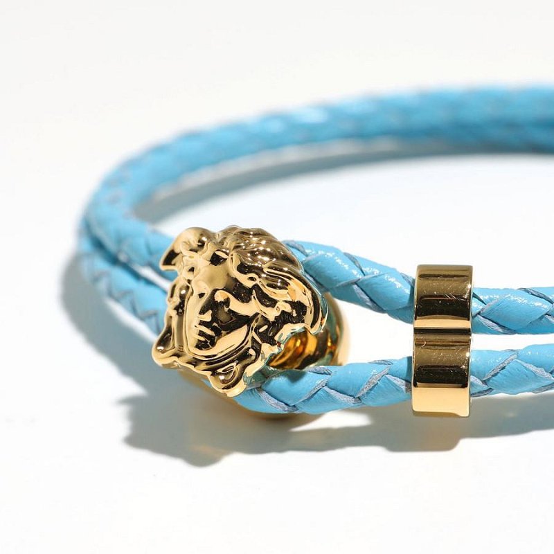 💎Han's house精品服飾💎VERSACE 凡賽斯 女王頭 手環 手鏈 意大利製 現貨 原價10500-6