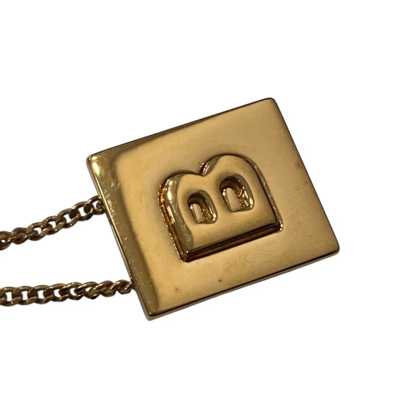 CELINE 賽琳 ALPHABET B 合金 項鍊 金色-1