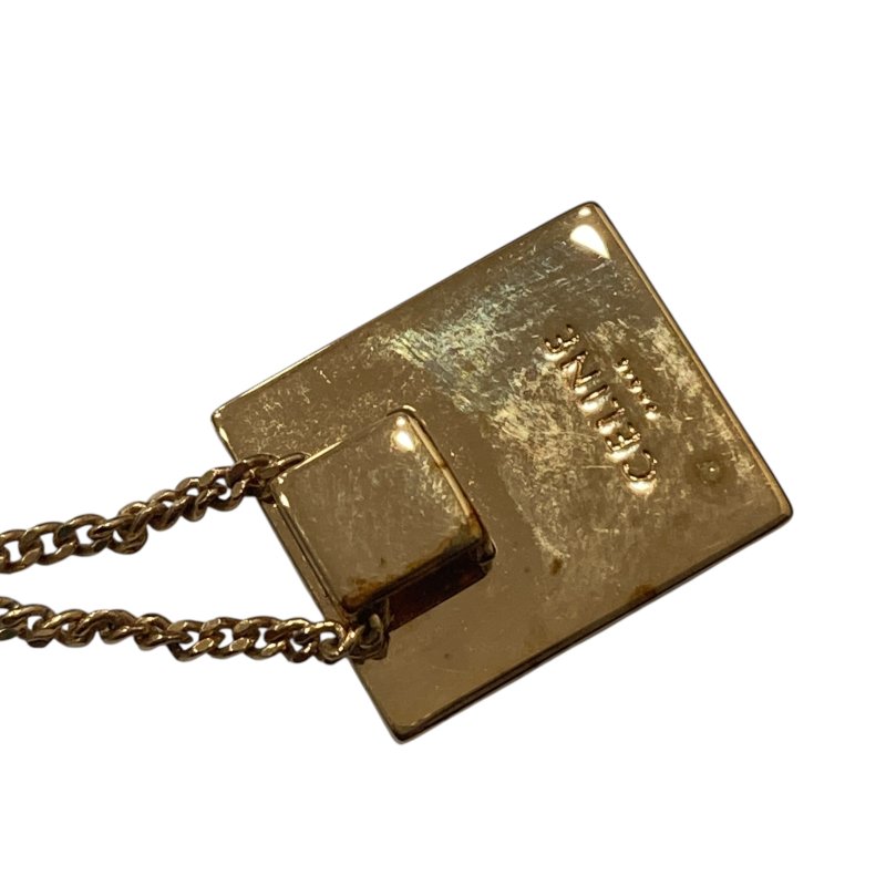 CELINE 賽琳 ALPHABET B 合金 項鍊 金色-2