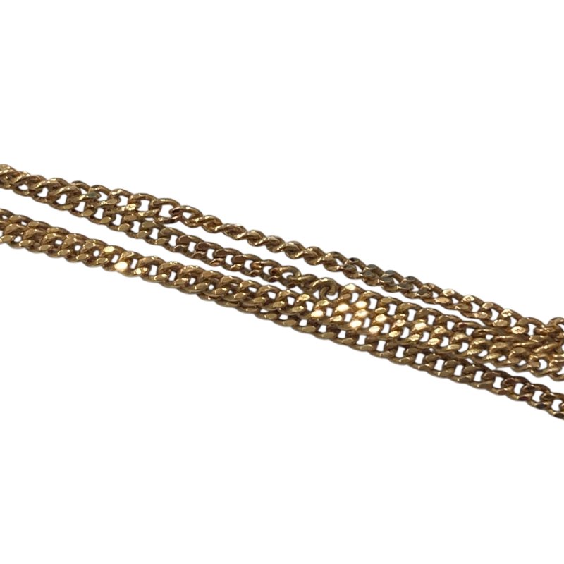 CELINE 賽琳 ALPHABET B 合金 項鍊 金色-3