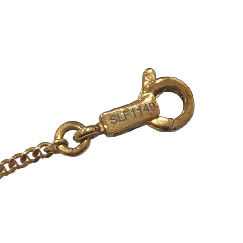 CELINE 賽琳 ALPHABET B 合金 項鍊 金色-5