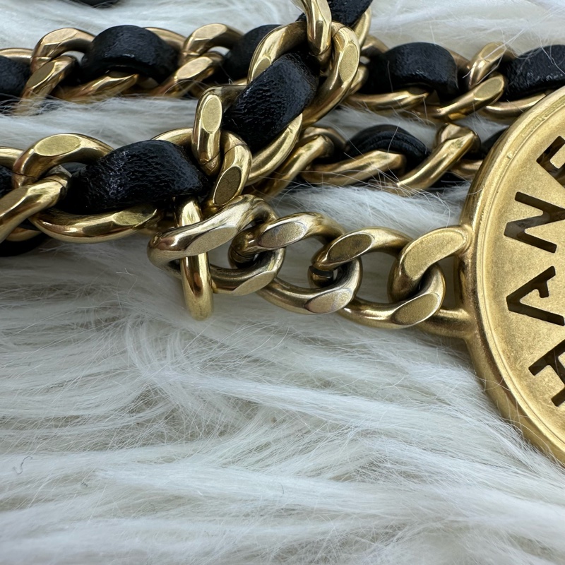 CHANEL So Black Mini 22 Bag 斜肩包 晶片款 2023年-12