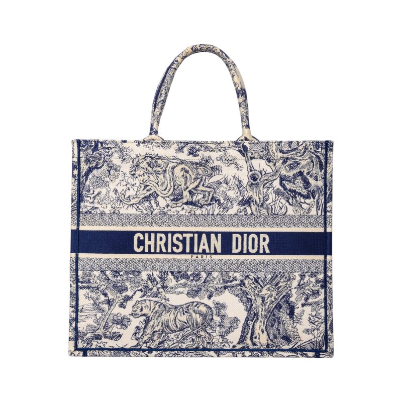 DIOR迪奥刺繡大號Book Tote托特包-0