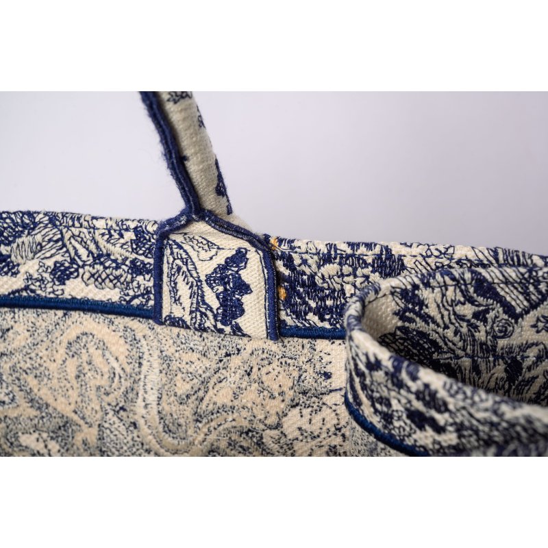 DIOR迪奥刺繡大號Book Tote托特包-8