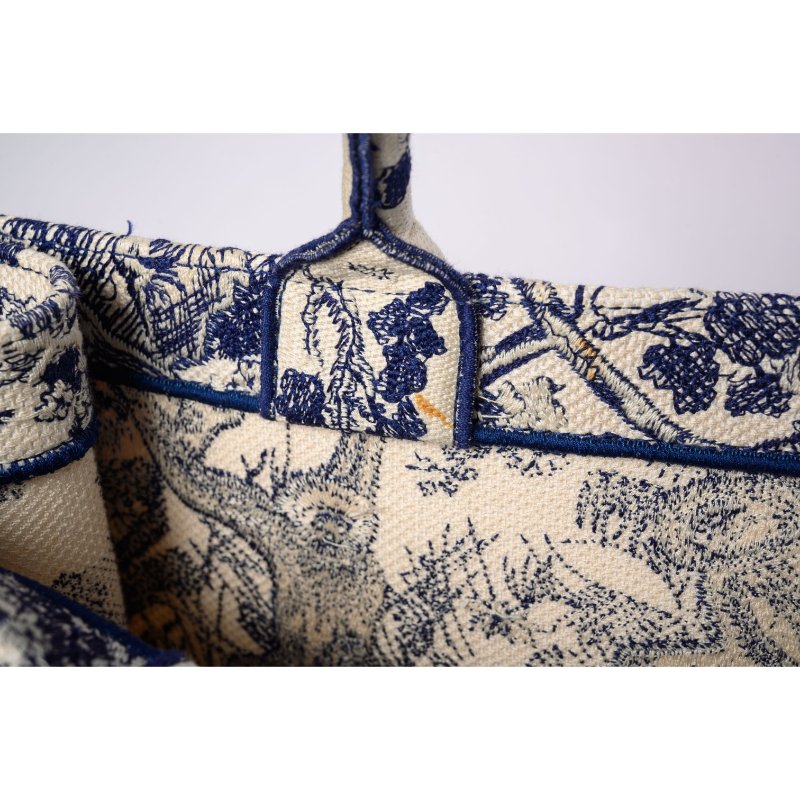 DIOR迪奥刺繡大號Book Tote托特包-9