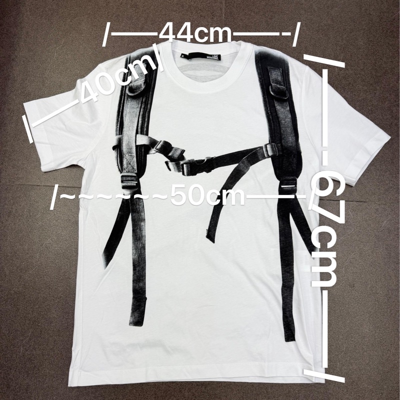 Moschino 白色T 恤-1