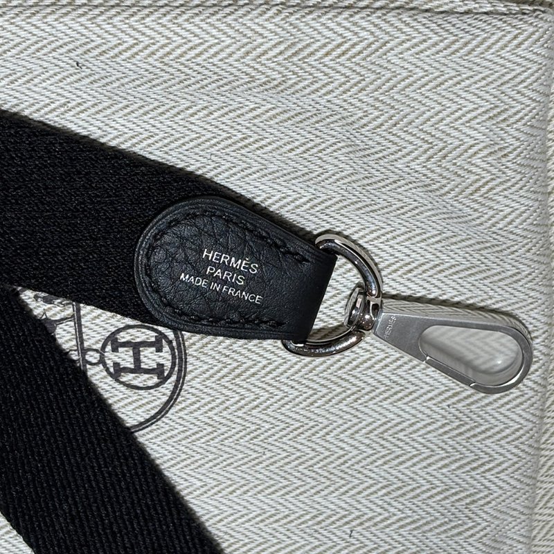 【現貨｜快速出貨】Hermès 愛馬仕 Evelyne 16 TPM Amazone 黑色｜W刻2024年｜銀釦｜全新附盒-12