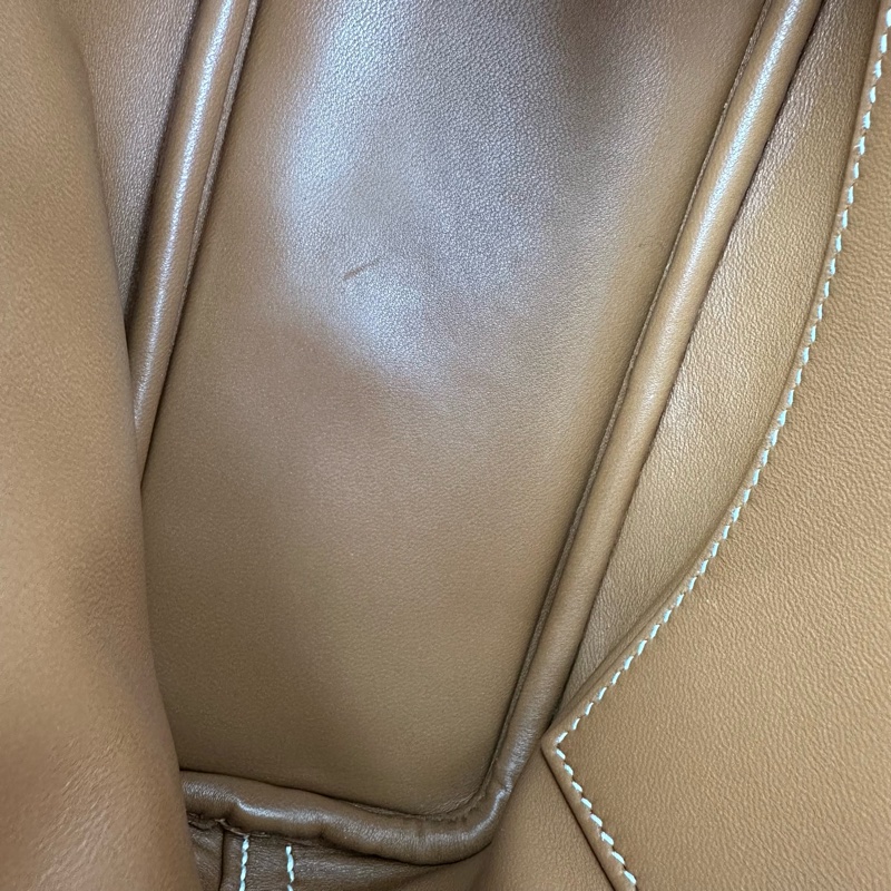 HERMES Mini Bolide 金棕色金扣 迷你保齡球包 Z Stamp-9