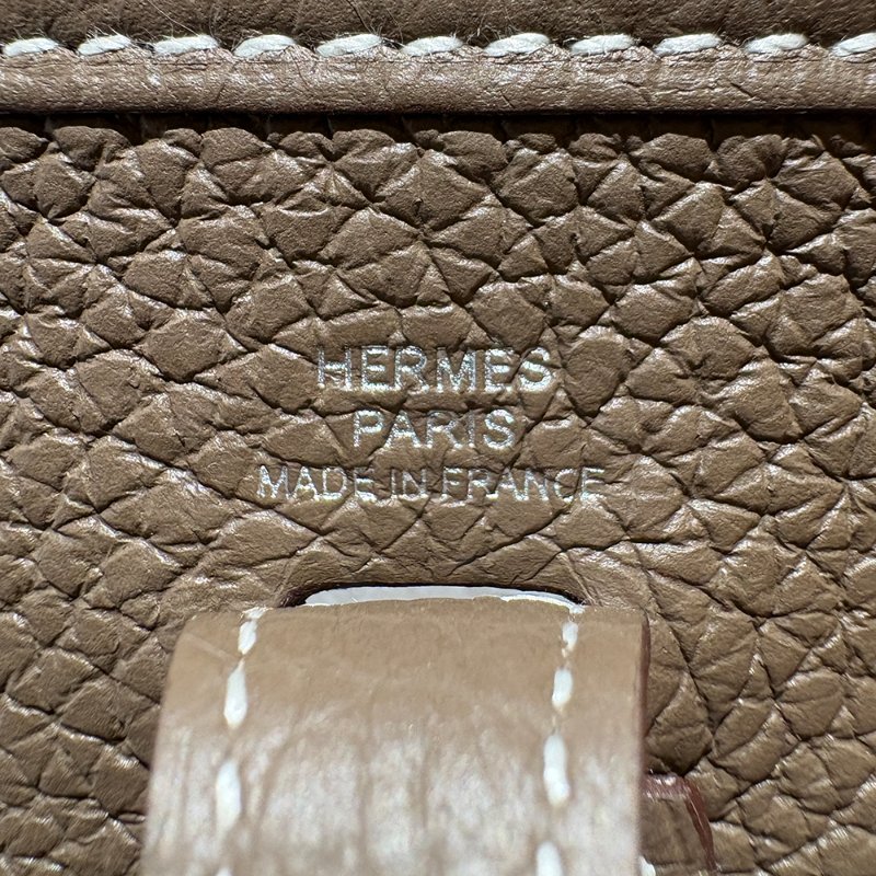 【現貨｜快速出貨】Hermès 愛馬仕 Evelyne 16 TPM 大象灰 Etoupe｜Z刻2021年｜銀釦斜背包｜附盒防塵袋-12