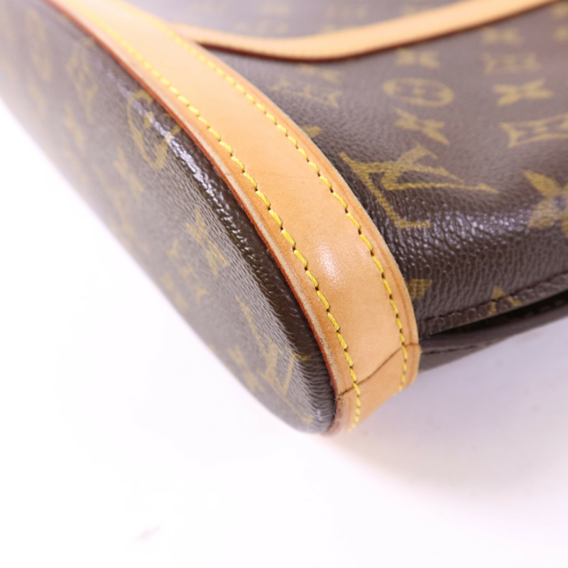 LOUIS VUITTON Monogram Babylone金扣肩背袋-11