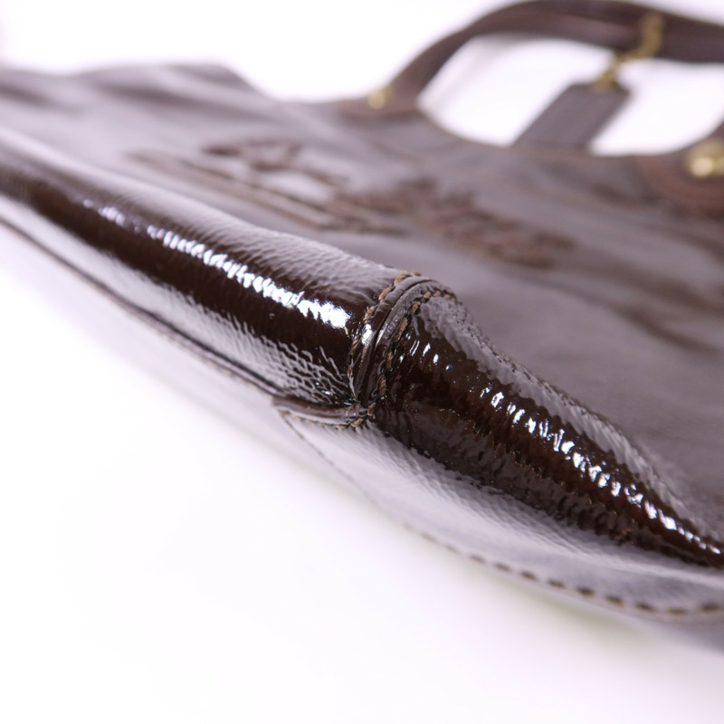 COACH 漆皮皮革Shoulder Bag肩背袋-10