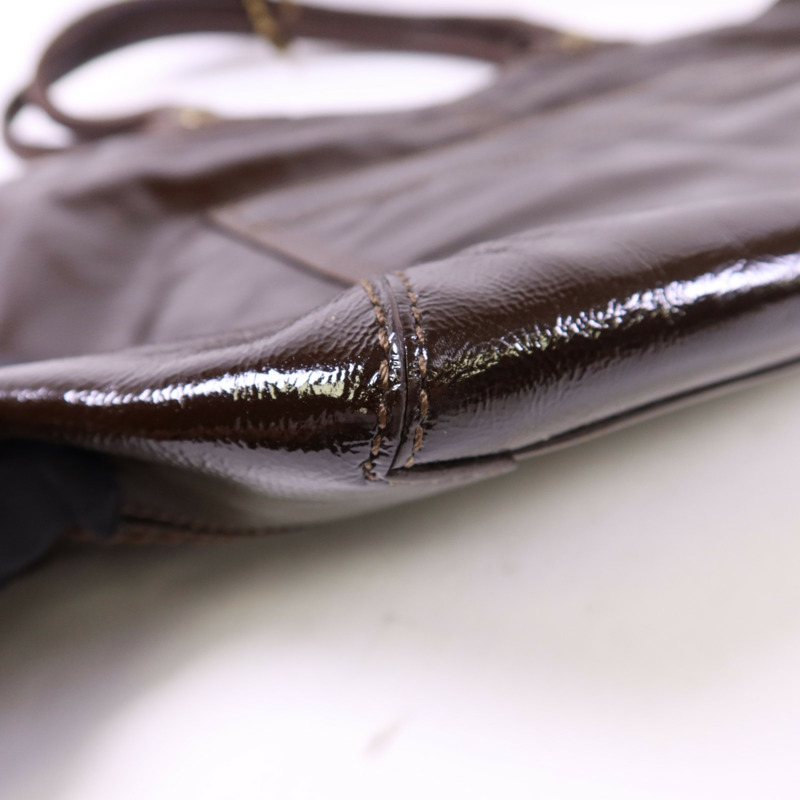 COACH 漆皮皮革Shoulder Bag肩背袋-13