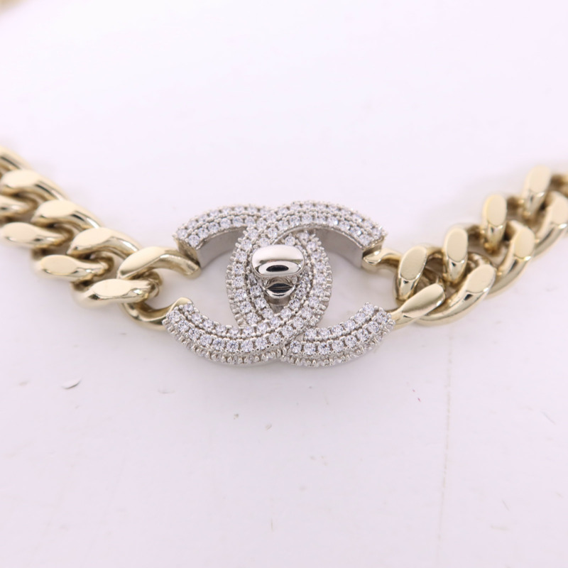 CHANEL 金屬/水晶Chain Belt鍊腰帶-7