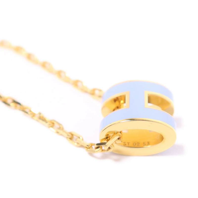 HERMES 金屬Pop H Necklace項鍊-6