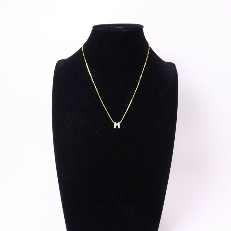 HERMES 金屬Pop H Necklace項鍊-7
