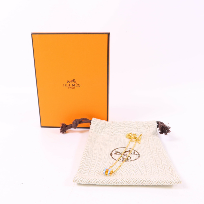 HERMES 金屬Pop H Necklace項鍊-8