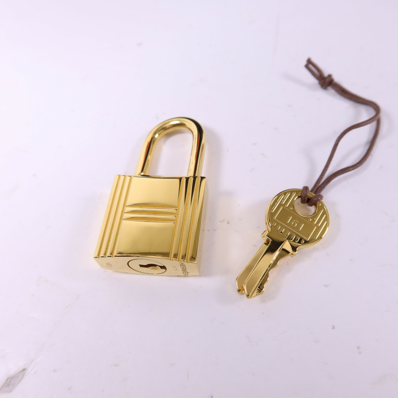 HERMES Clemence皮革Picotin GM金扣手挽袋Bleu Indigo/Orange-9