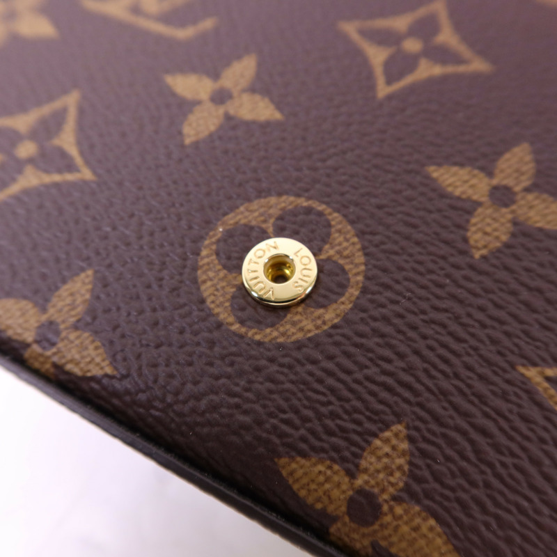 LOUIS VUITTON Monogram LV x YK Felicie Pochette金扣鏈帶肩背袋-8