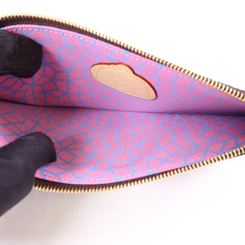 LOUIS VUITTON Monogram LV x YK Felicie Pochette金扣鏈帶肩背袋-11