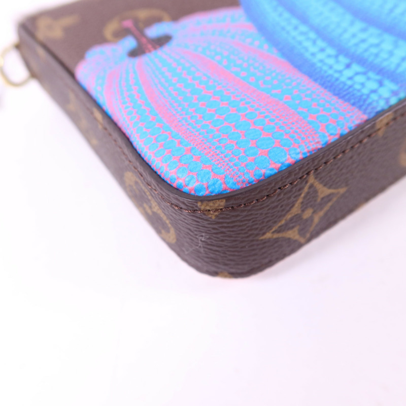 LOUIS VUITTON Monogram LV x YK Felicie Pochette金扣鏈帶肩背袋-17