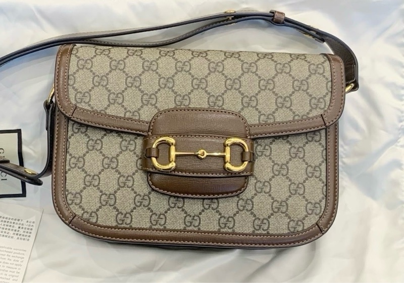 Gucci古馳 Horsebit 1955系列馬鞍包中號-0