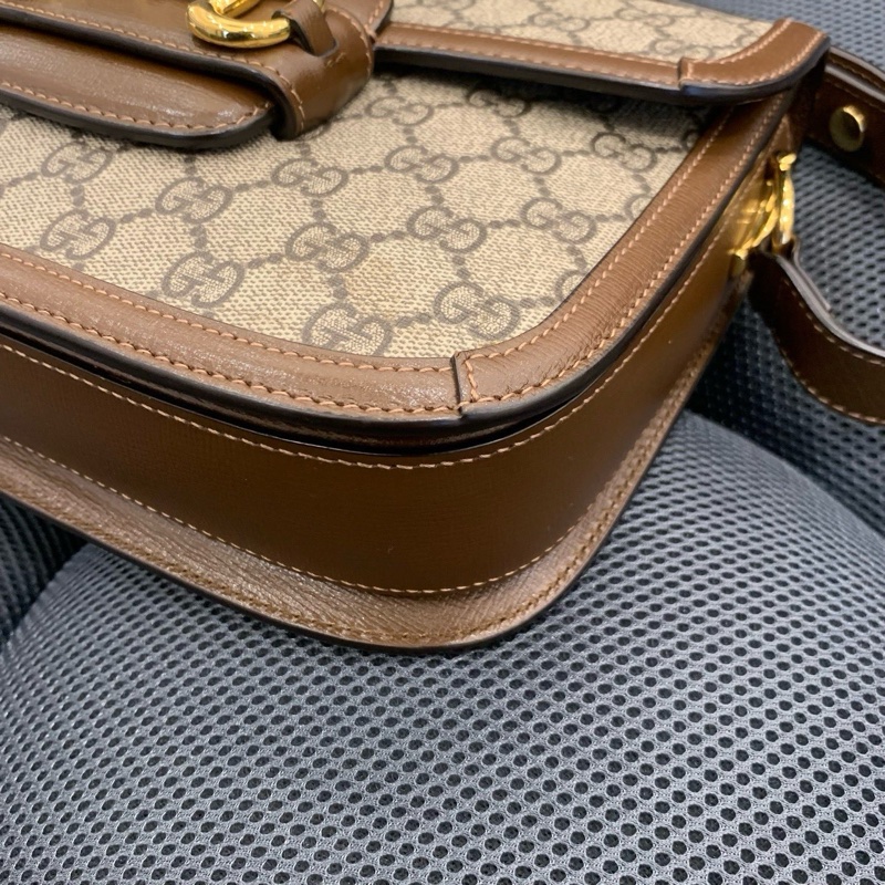 Gucci古馳 Horsebit 1955系列馬鞍包中號-5