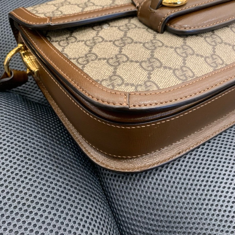 Gucci古馳 Horsebit 1955系列馬鞍包中號-6