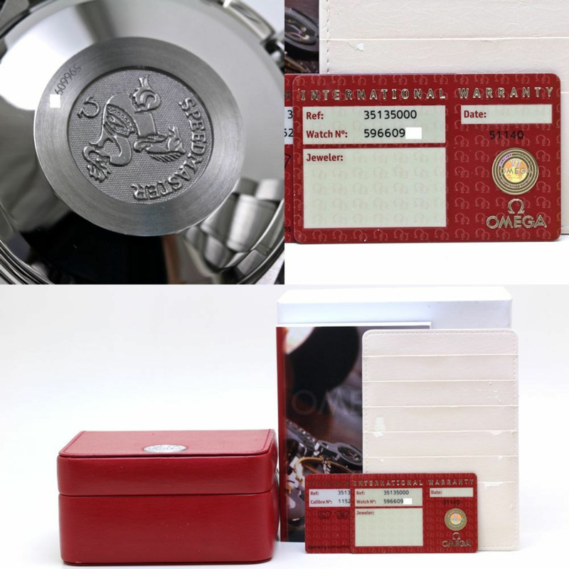 歐米茄超霸系列日期顯示男士腕錶 3513.50.00 不鏽鋼腕錶 40154-8