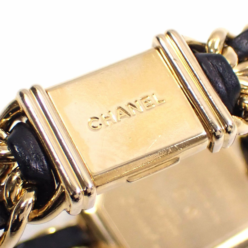 香奈兒 Premiere 女士石英 GP 皮革腕錶 H0001，電池供電，M 碼，A2246260-3