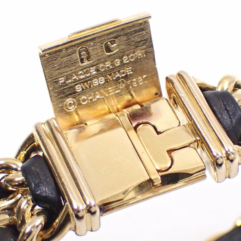 香奈兒 Premiere 女士石英 GP 皮革腕錶 H0001，電池供電，M 碼，A2246260-4