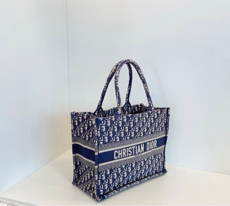 Dior 迪奧 經典老花托特tote中號-2