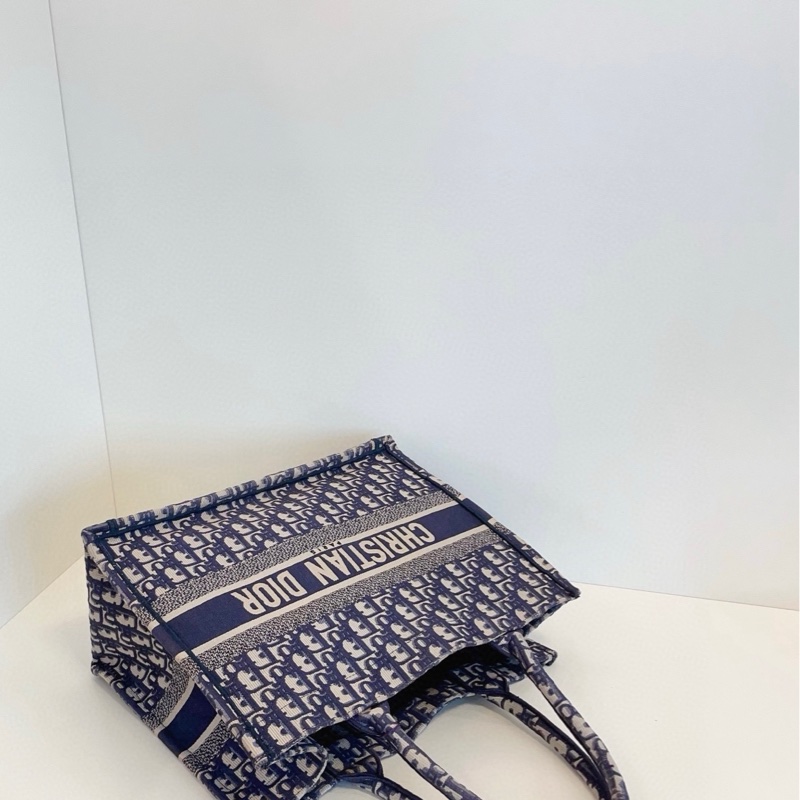 Dior 迪奧 經典老花托特tote中號-4