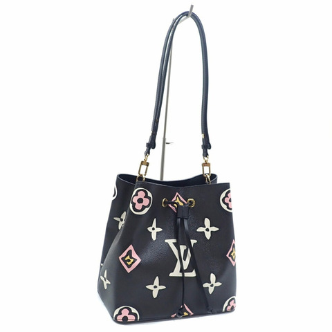 路易威登 Wild at Heart NeoNoe 女士單肩包，M45821，黑色，2021 年限量版，A221335