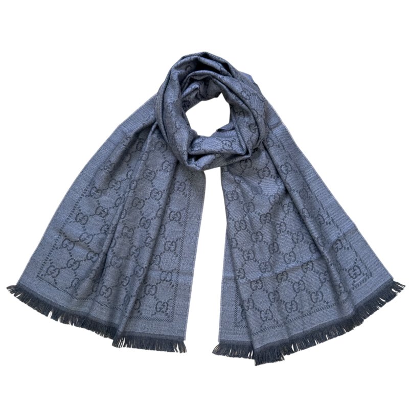 GUCCI GG 雙面 圍巾-1