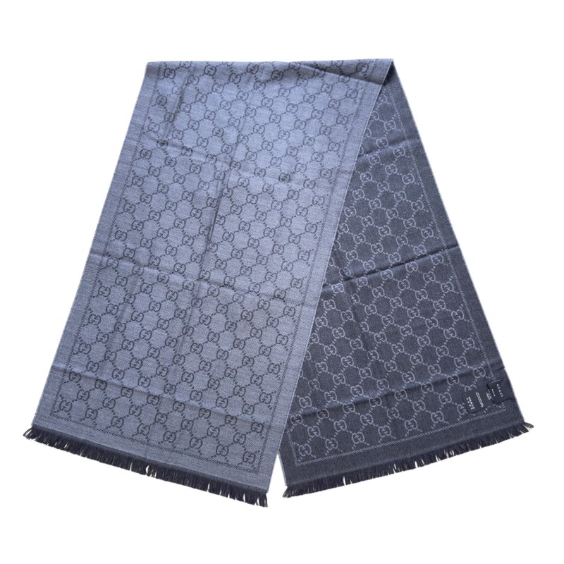 GUCCI GG 雙面 圍巾-3